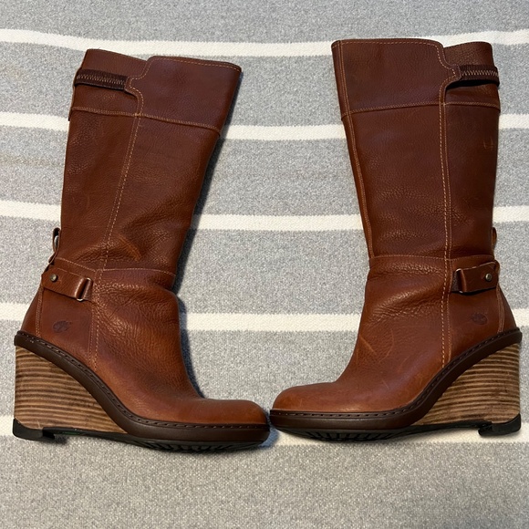Women’s Timberland Over the Calf Wedge Boot - Picture 5 of 6